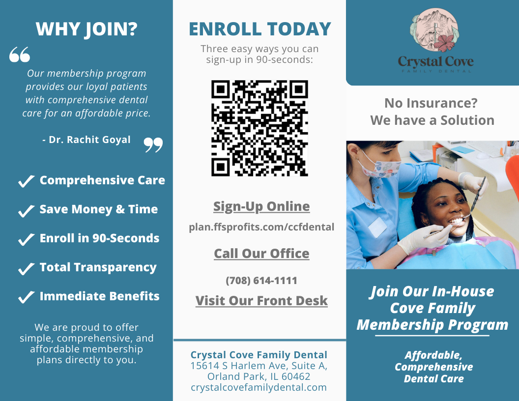 Crystal Cove Family Dental Membership Plan Why Join