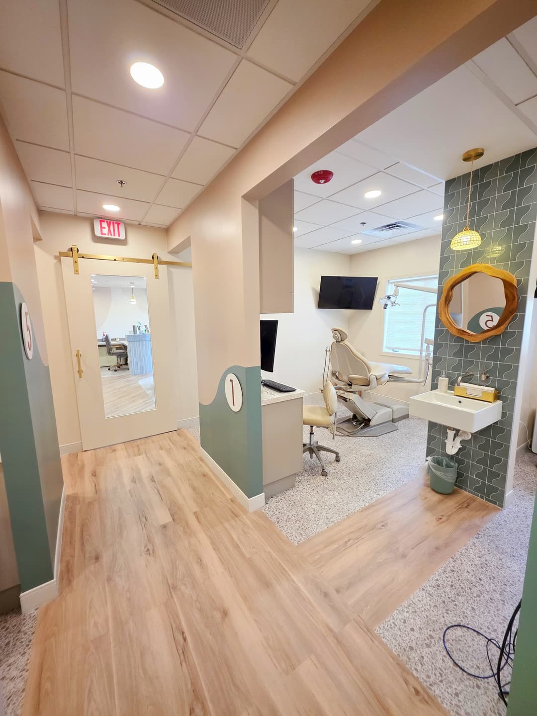 Crystal Cove Family Dental Orland Park, IL Hallway